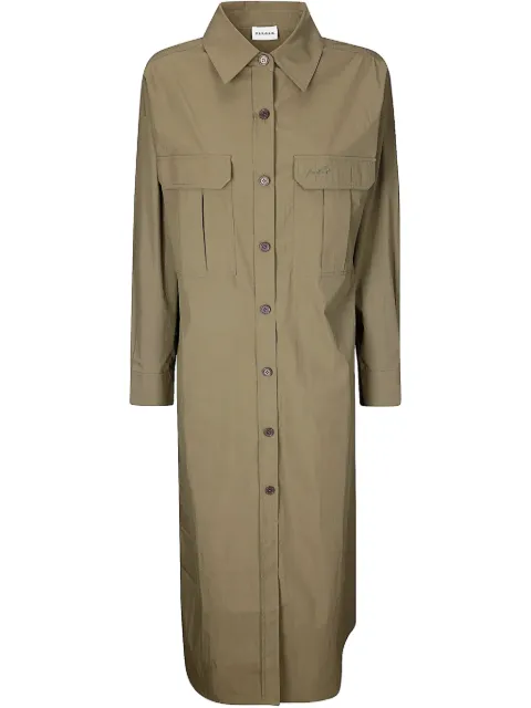 P.A.R.O.S.H. button-up shirt dress