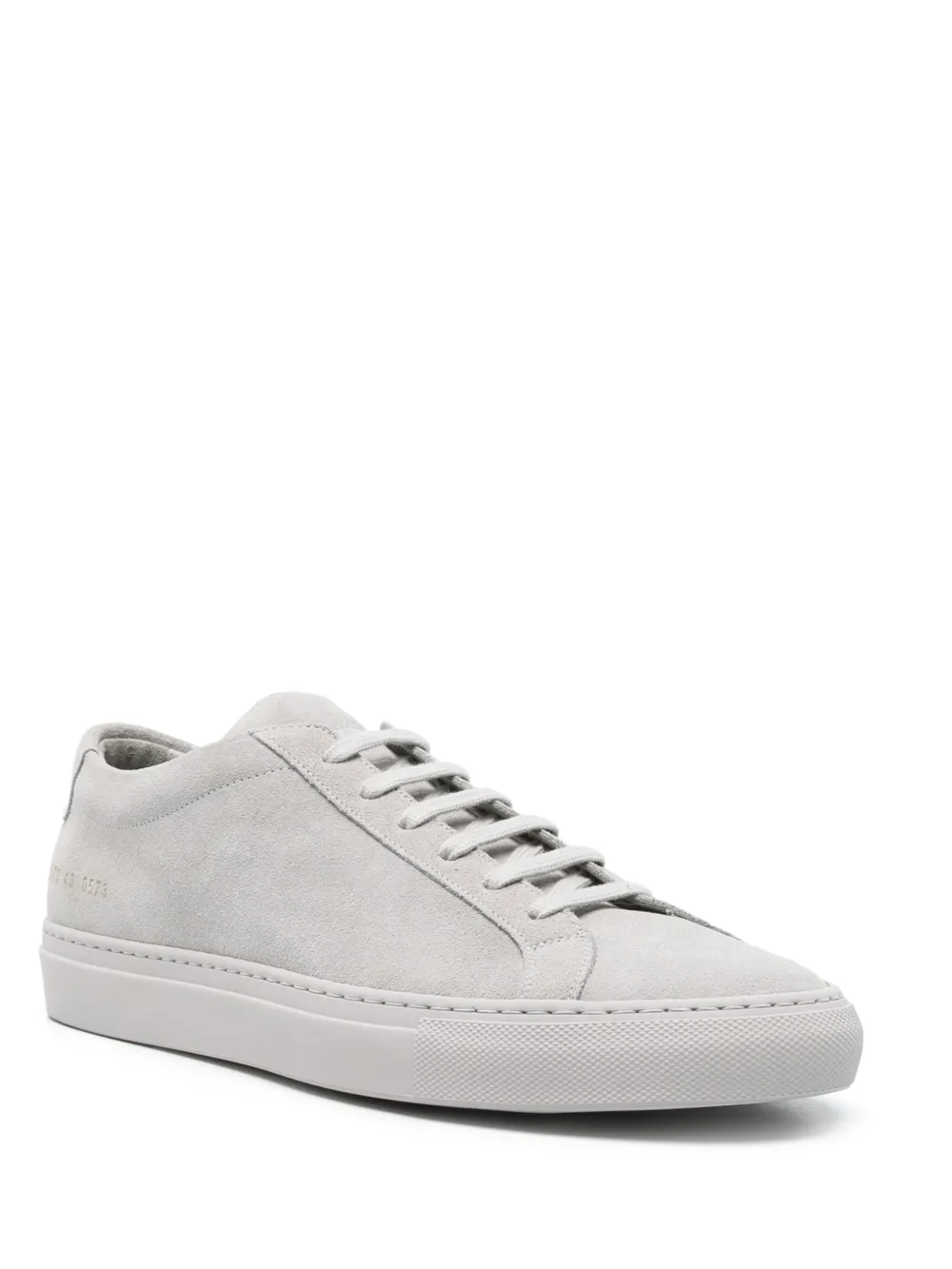 Common Projects Suede Sneakers In Grey