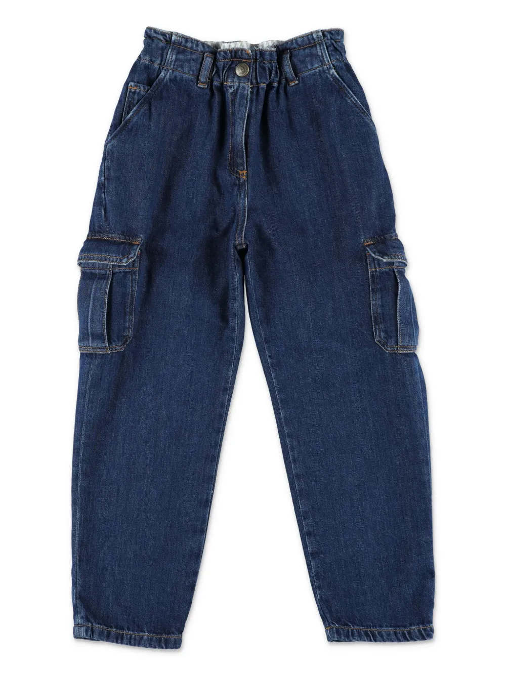 Bonpoint cargo tapered jeans Blauw