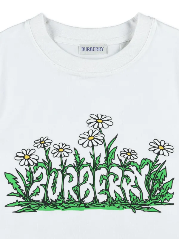 Burberry Kids logo-print T-shirt | White | FARFETCH