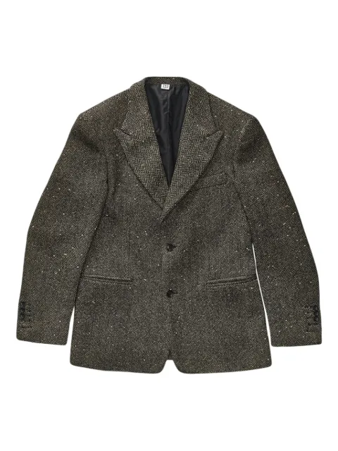 Winnie NY herringbone sequinned blazer