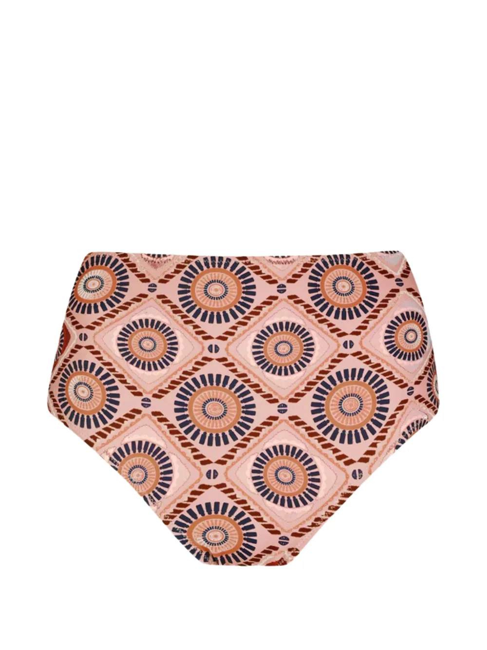 lemlem Slip bikini Elsi con motivo geometrico - Rosa