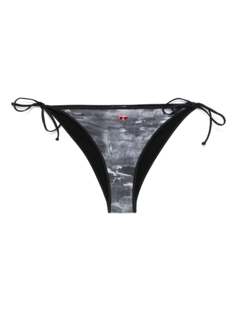Diesel bikini bottom con estampado abstracto