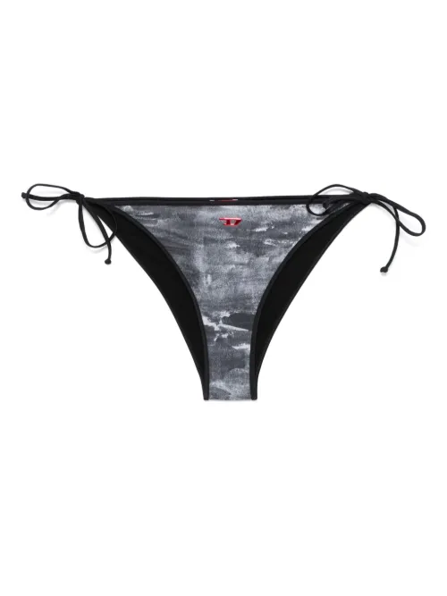 Bas de bikini à imprimé abstrait - Diesel - Modalova