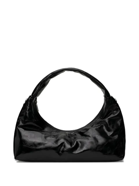 Off-White bolsa de hombro de piel
