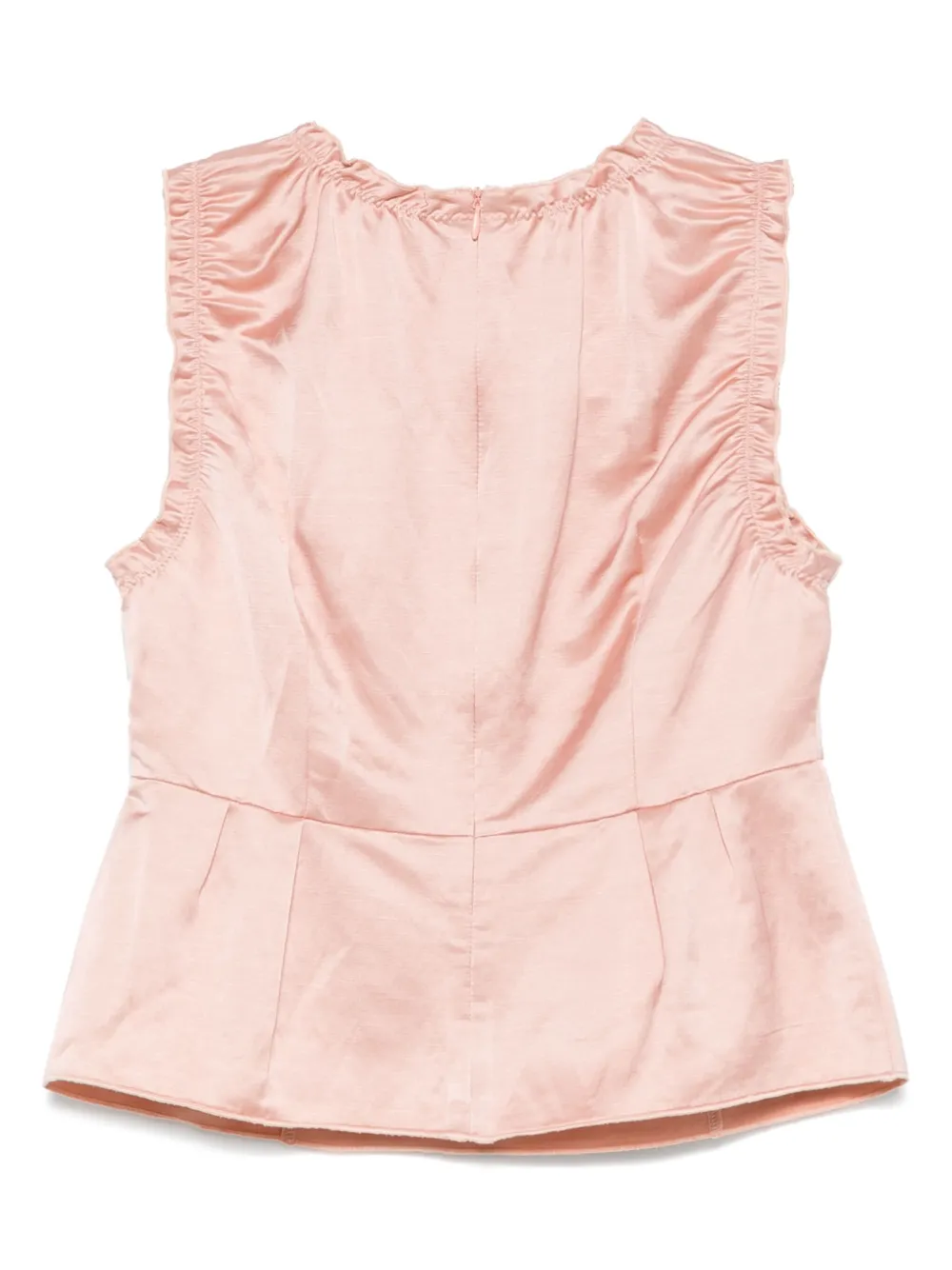 Tela Tanktop met franje - Roze