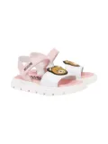 Moschino Kids Teddy Bear sandals - White