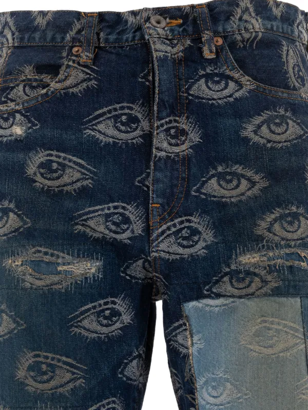 KAPITAL Dixie Remake Jeans | Blue | FARFETCH