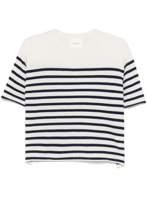 Lisa Yang playera Cila Stripes