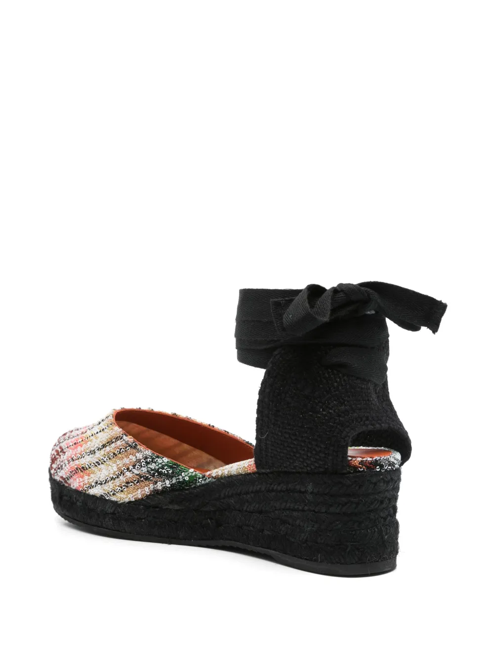 Missoni Espadrilles met zigzag-patroon Zwart