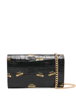 Moschino♡クラッチバッグ 楽天市場】モスキーノ クラッチバッグ クマ ロゴプリント レザー