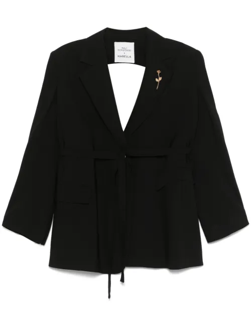 X Emily Ratajkowski blazer à découpes - Marella - Modalova