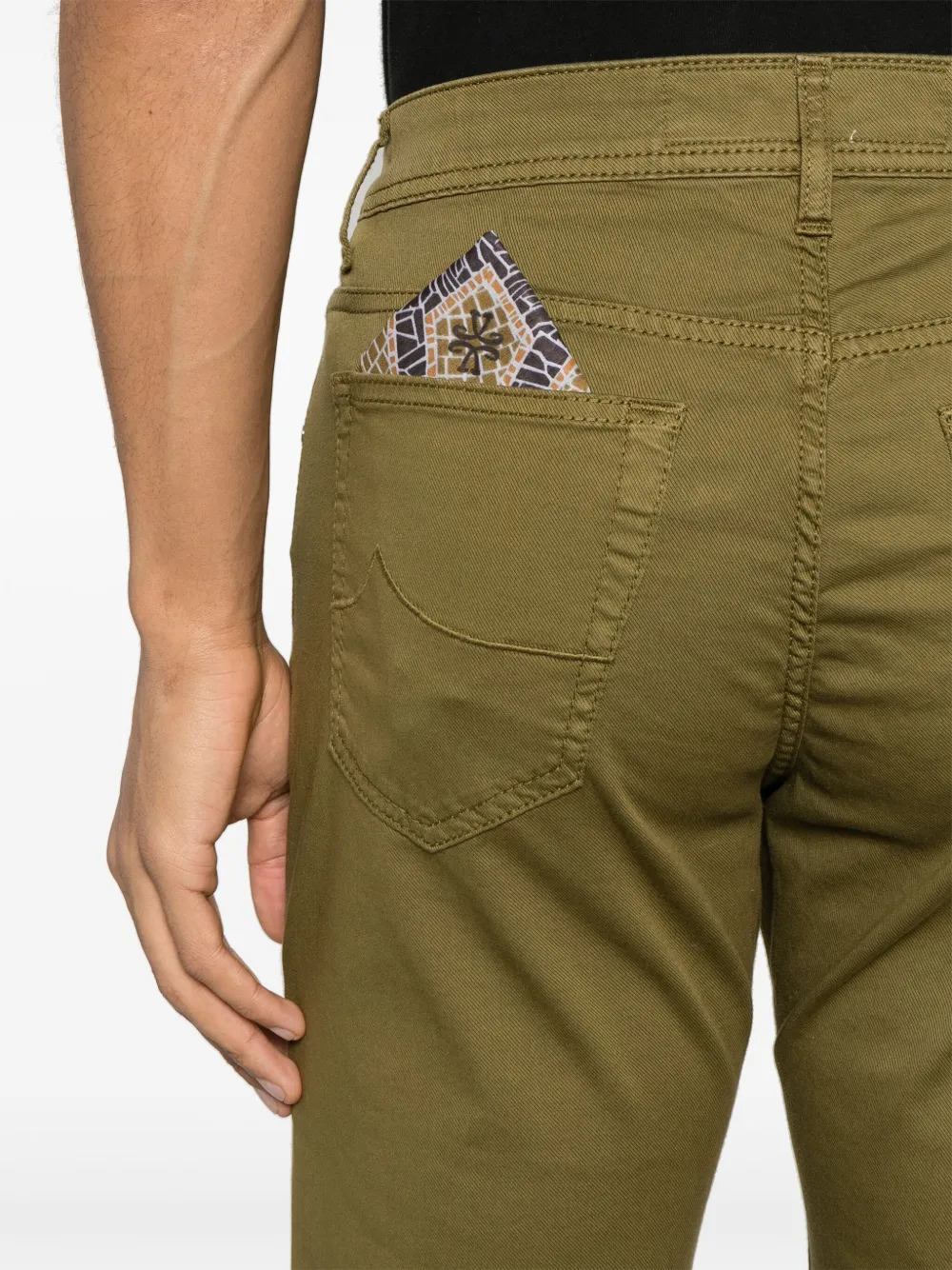 Jacob Cohën Bard jeans Groen