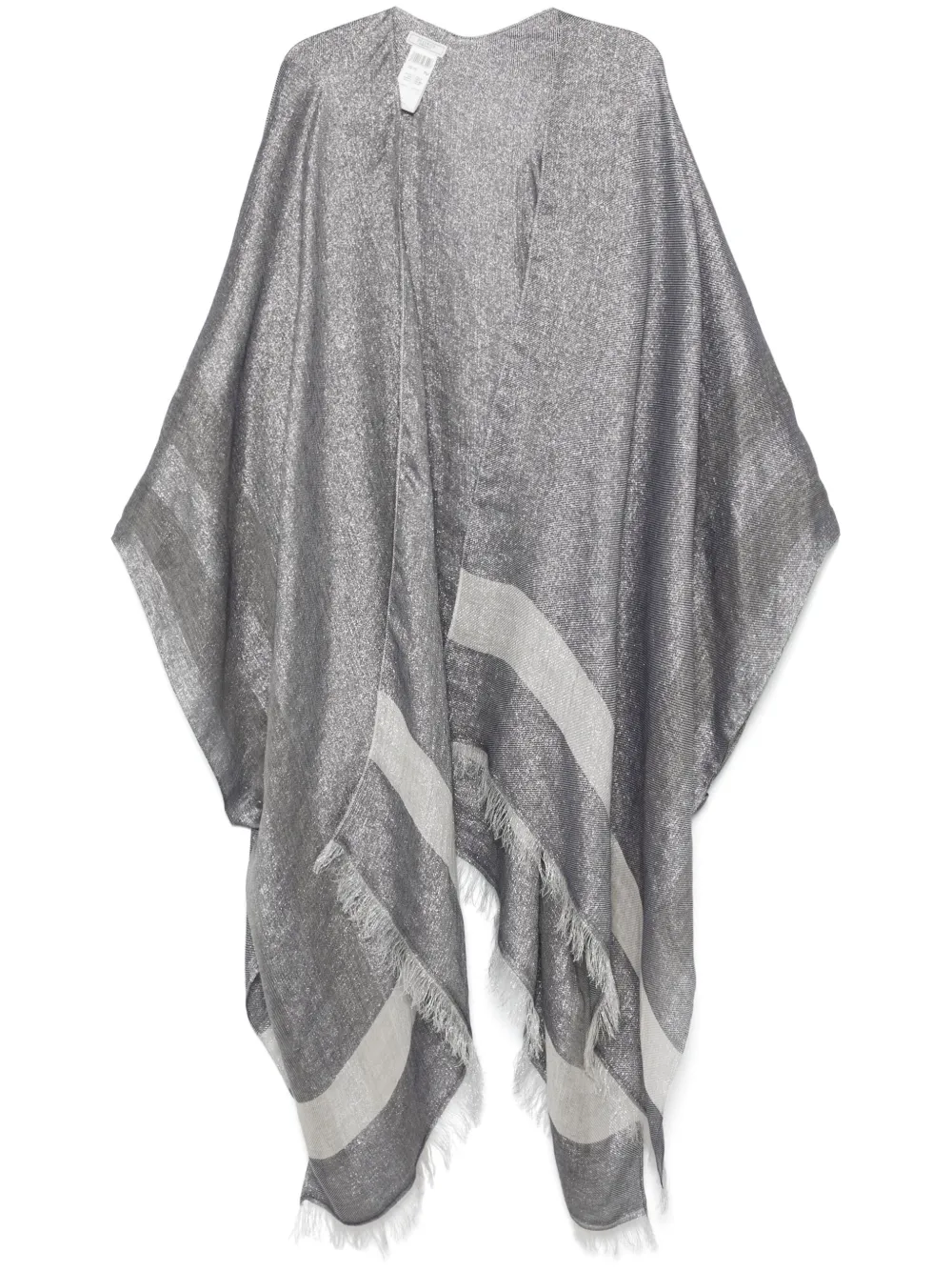 Peserico abrigo estilo cárdigan de lurex | azul | Image 1