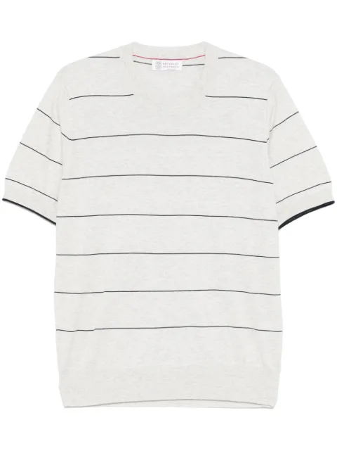 Brunello Cucinelli striped T-shirt