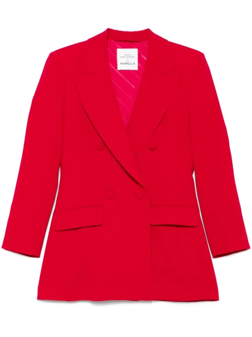 X Emily Ratajkowski blazer à taille ceinturée - Marella - Modalova