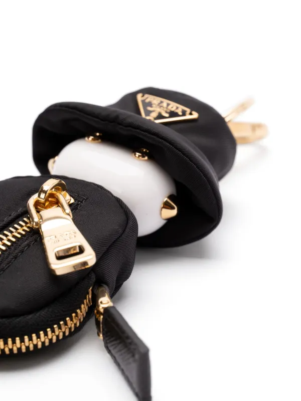 【関税込み】prada SOFT ROBOT' KEYRING Prada Soft Robot Keyring | Black | FARFETCH UK