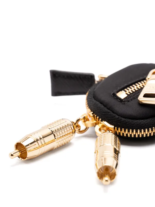 【関税込み】prada SOFT ROBOT' KEYRING Prada Soft Robot Keyring | Black | FARFETCH UK