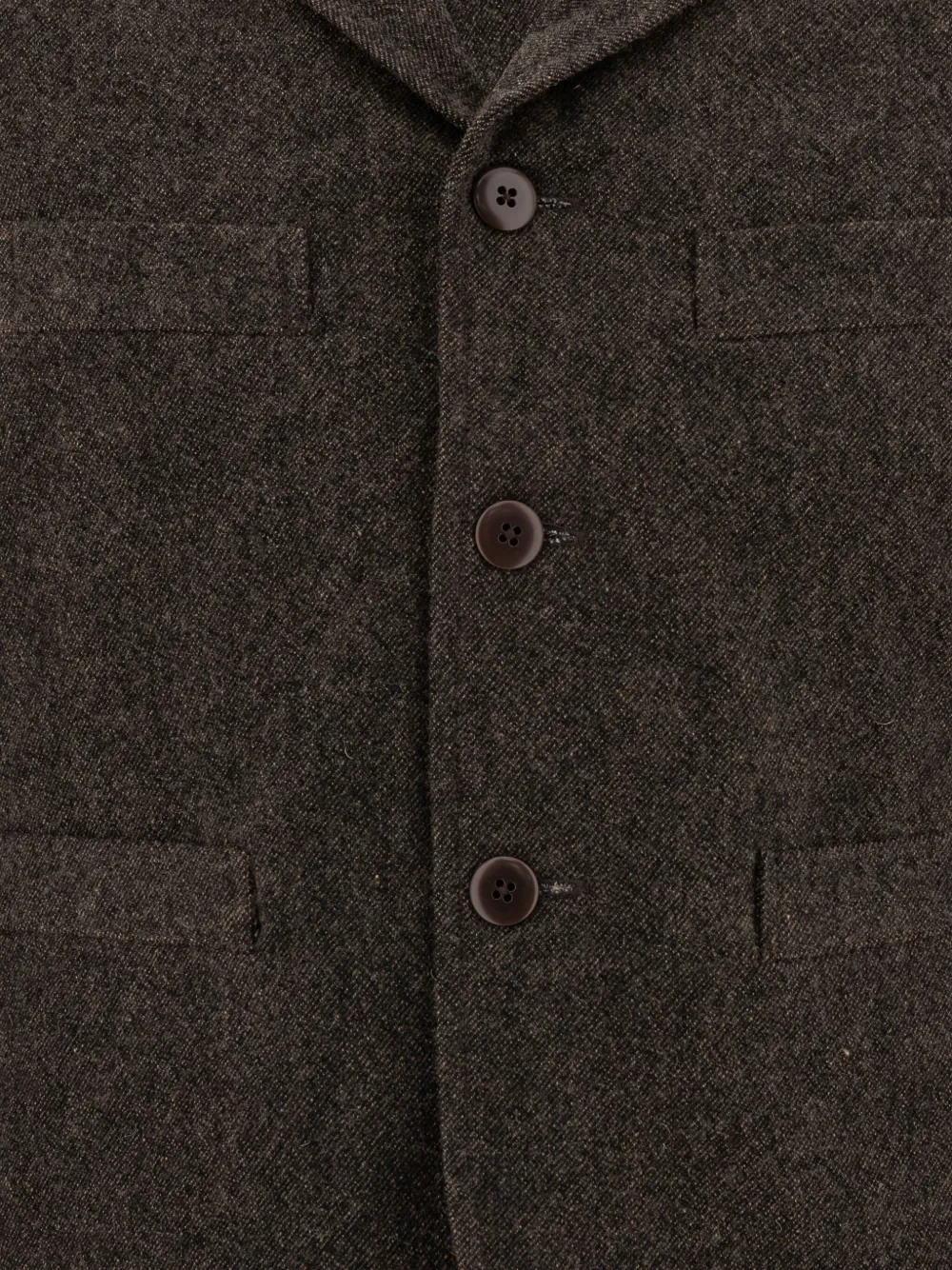 Shop Kapital Twill Blazer In Black