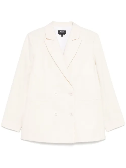 Blazer à boutonnière croisée - A.P.C. - Modalova
