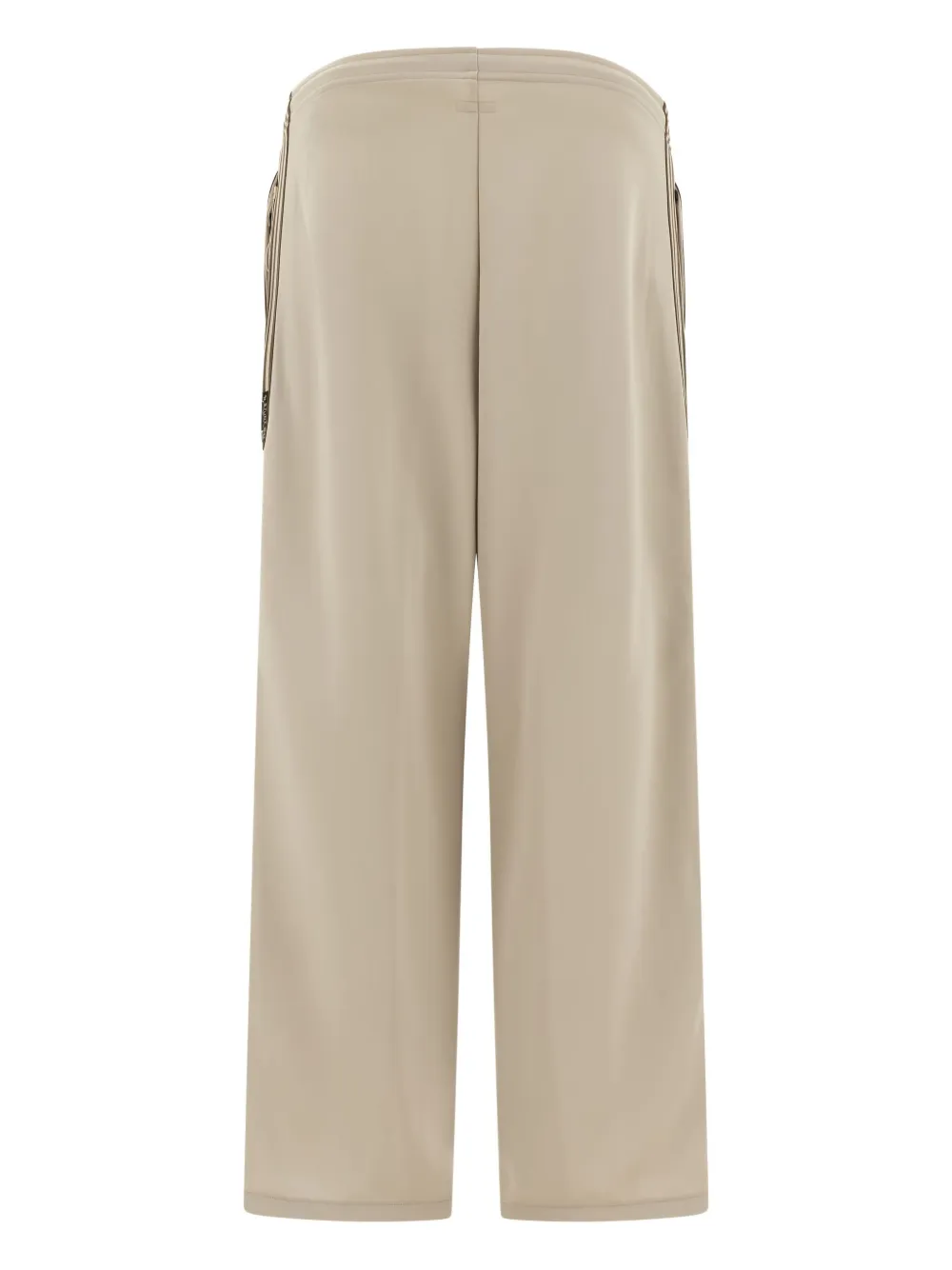 KAPITAL stripe-detail trousers - Beige