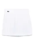 Lacoste piqué lined tennis skirt - White