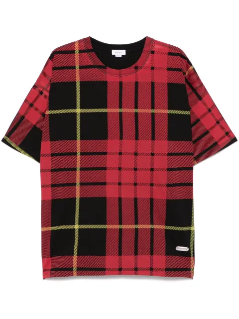 Alexander McQueen plaid T-shirt