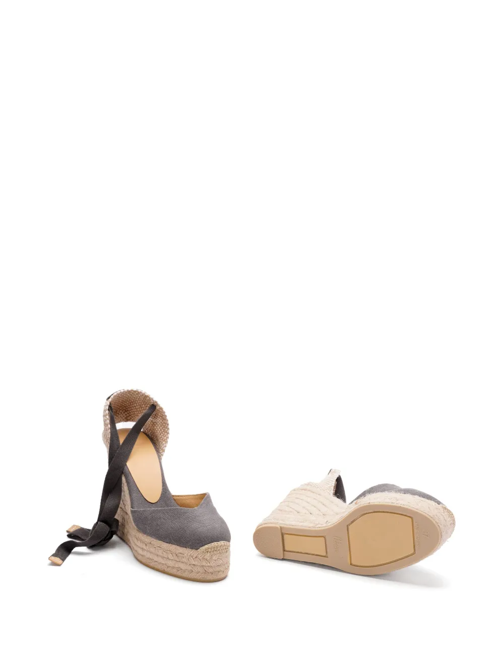 Castañer 110mm Chiara espadrilles Grey