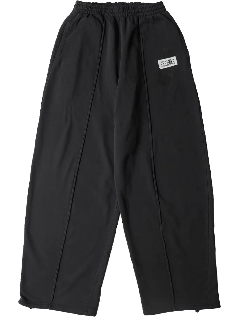 logo-tape track pants