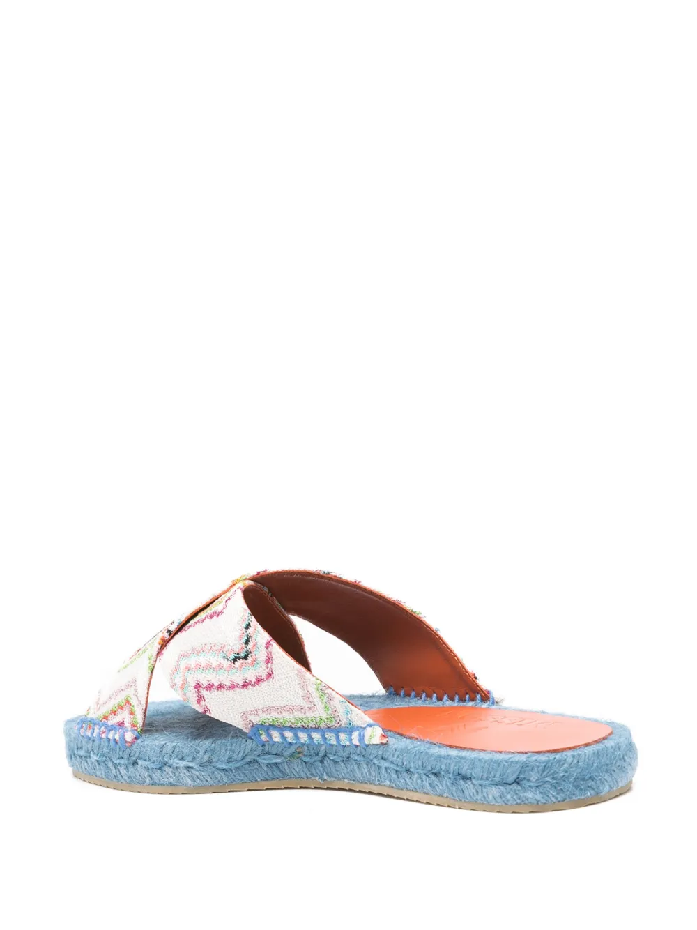 Missoni Espadrilles met zigzag-patroon Beige