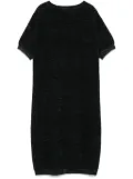 Fabiana Filippi lurex midi dress - Black