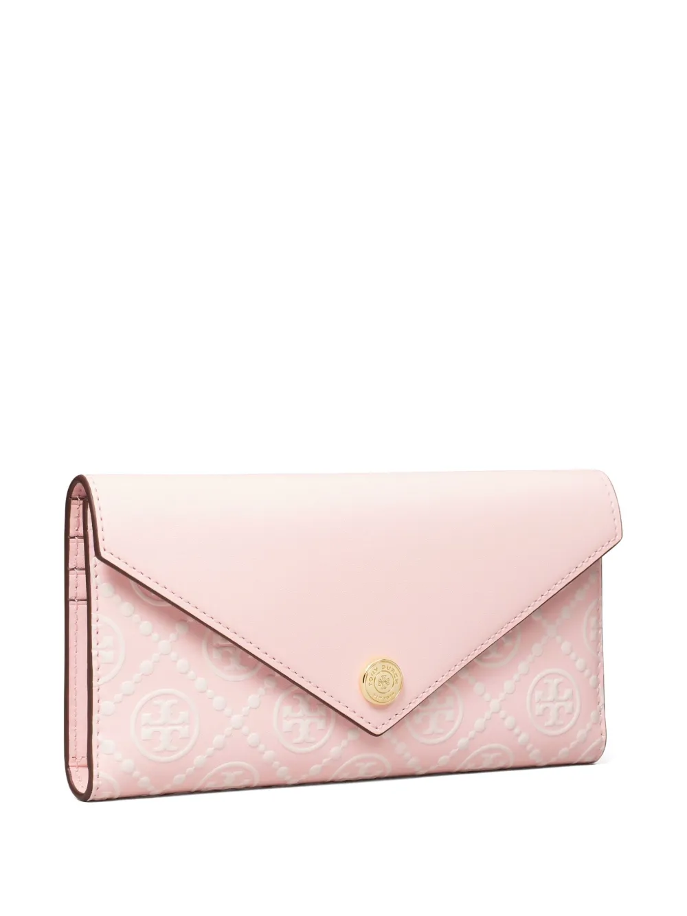 Tory Burch Portemonnee met monogram - Roze