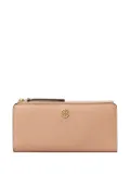 Tory Burch Robinson slim wallet - Neutrals