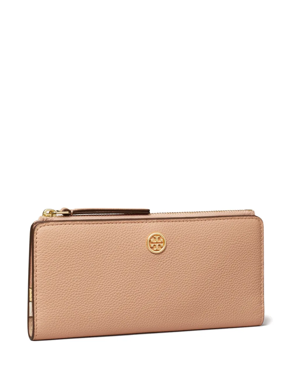 Tory Burch Robinson smalle portemonnee - Beige