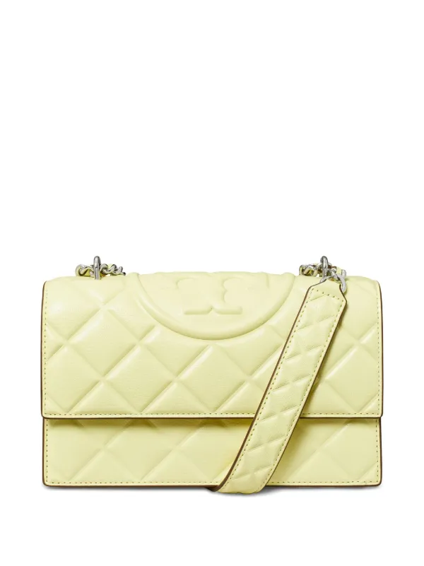 Tory Burch Fleming ショルダーバッグ S | イエロー | FARFETCH JP