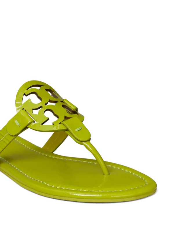 Tory Burch Miller Sandals Green FARFETCH IN