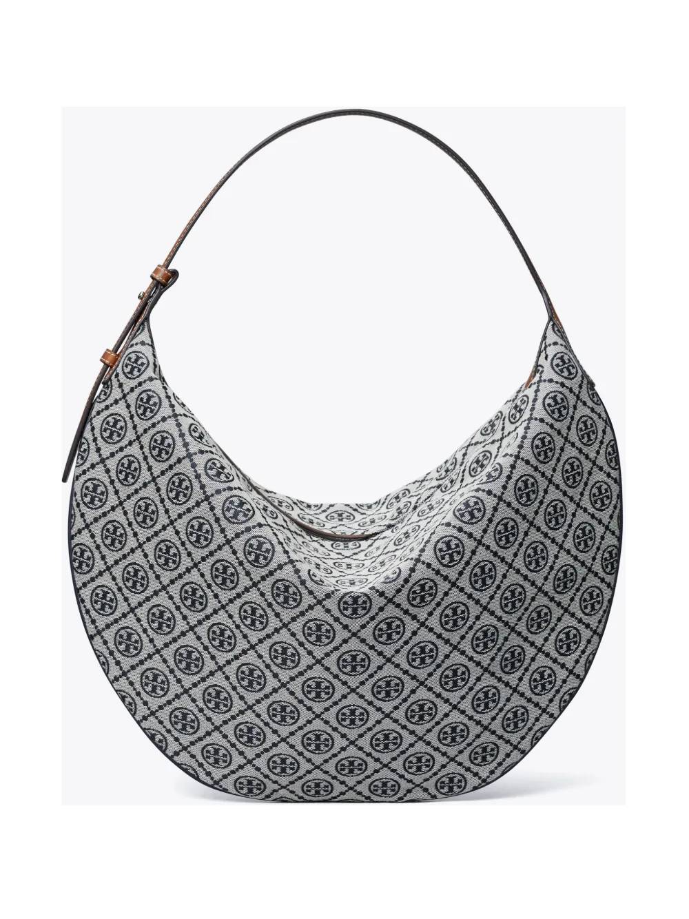 Tory Burch Borsa con monogramma - Nero