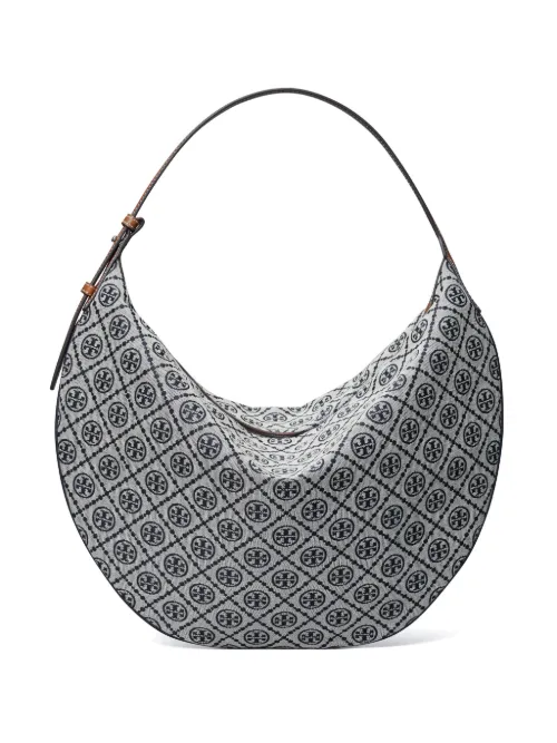 Sac porté épaule à motif monogrammé - Tory Burch - Modalova