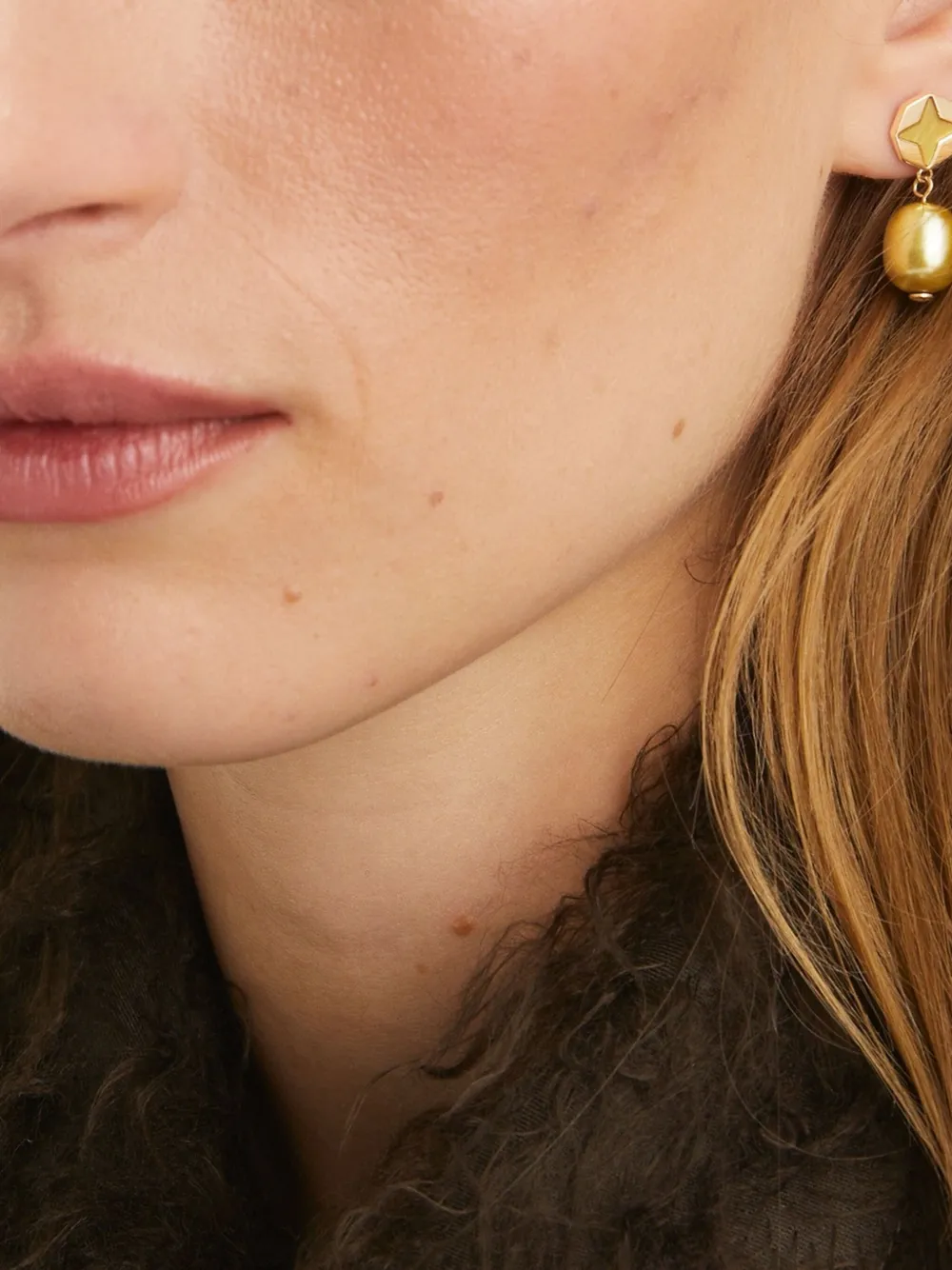 Tory Burch Kira Clover Drop Earrings In Gold