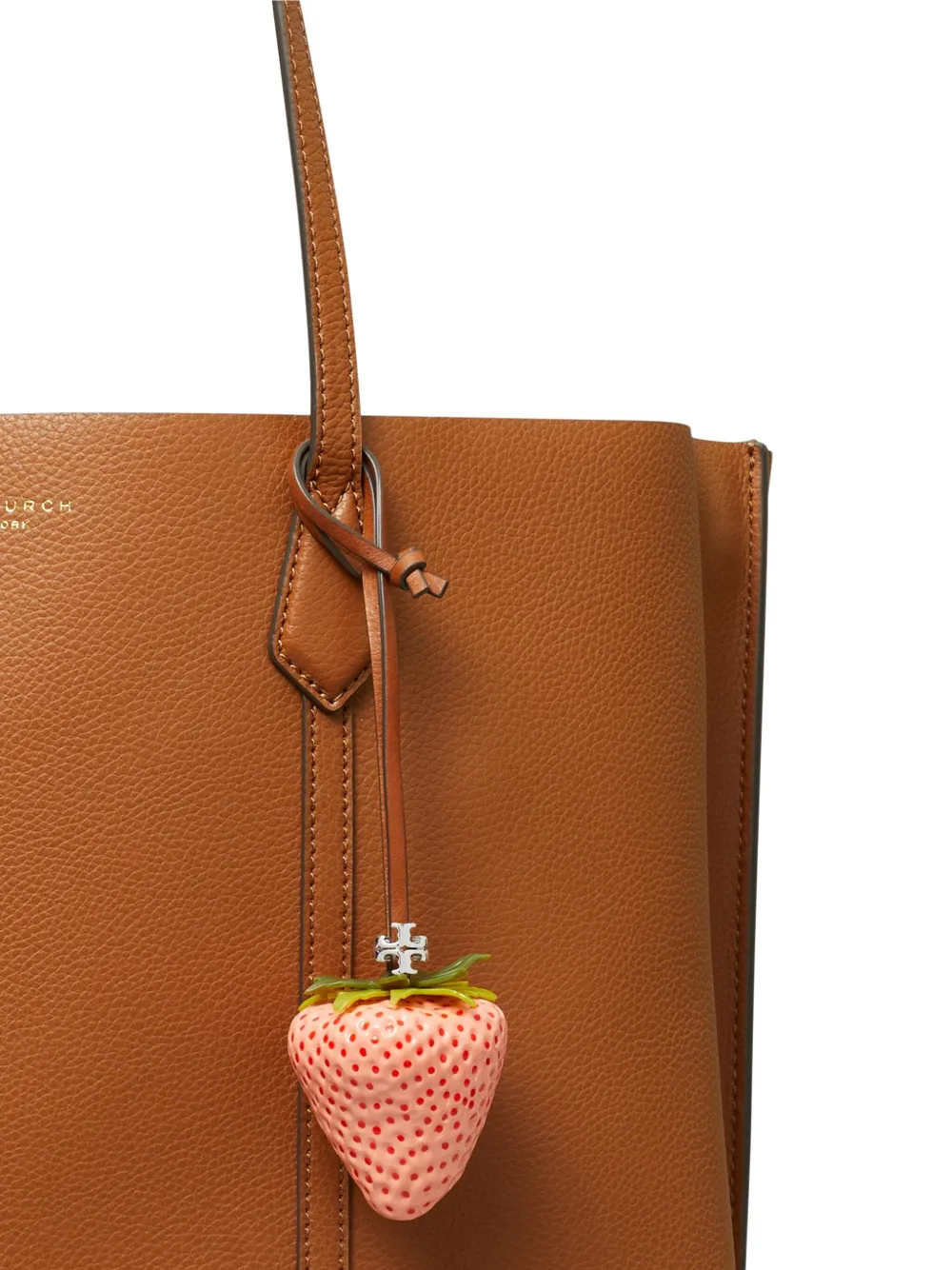 Tory Burch Ring met aardbeien Roze