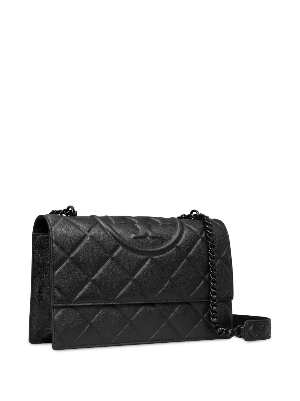 Tory Burch Fleming schoudertas Zwart