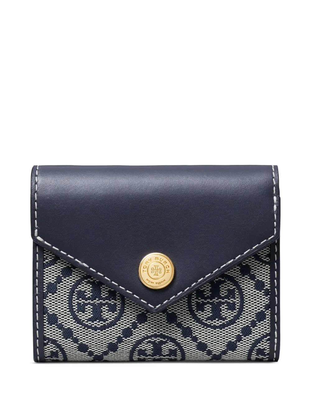 Tory Burch T-monogram envelope wallet | Blue | Image 1