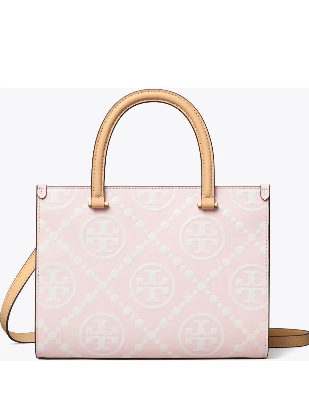 Tory Burch T Monogram Tote Bag In Pink