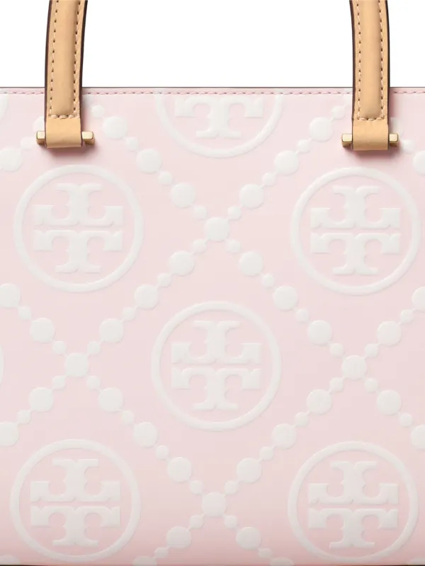 Tory Burch T Monogram Tote Bag | Pink | FARFETCH