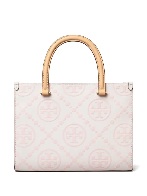 Tory Burch T Monogram Tote Bag | Pink | FARFETCH