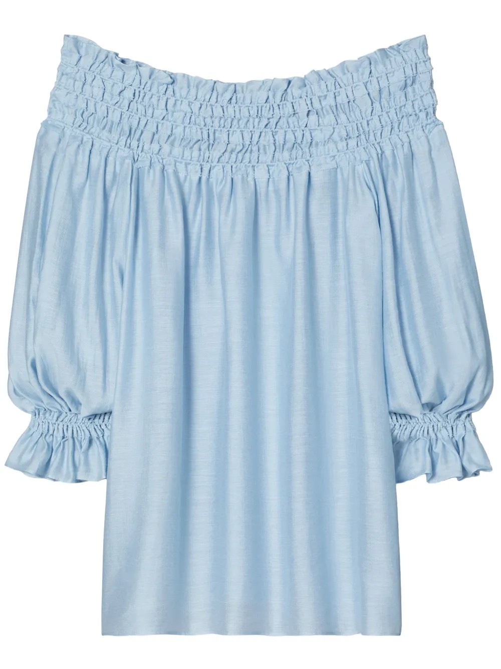 Tory Burch Tuniek met ruches Blauw