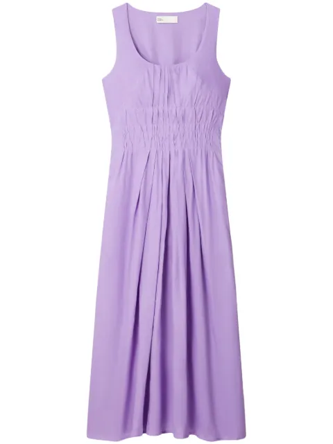 Tory Burch pleated linen dress