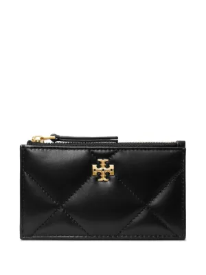 Tory Burch Kira Chevron ファスナー長財布 | ブラック | FARFETCH JP