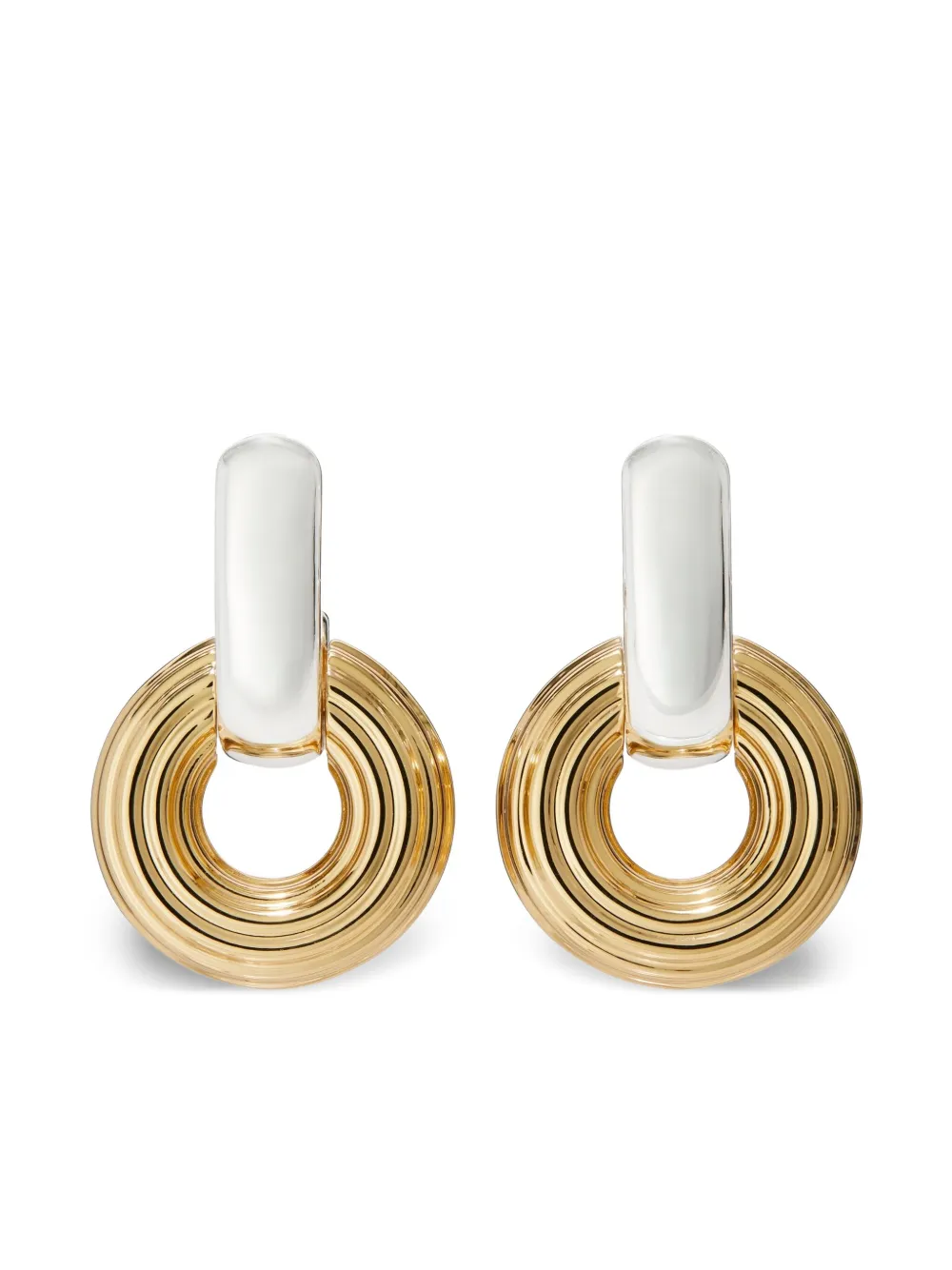 Tory Burch Doornocker ピアス - シルバートーン Tory Burch Doornocker ピアス - シルバートーン