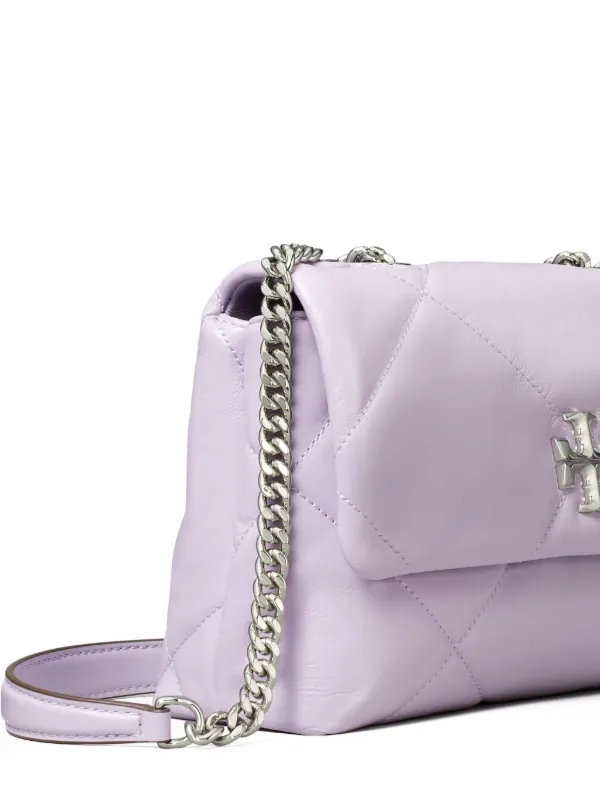 Tory Burch Small Kira Shoulder Bag | Purple | FARFETCH